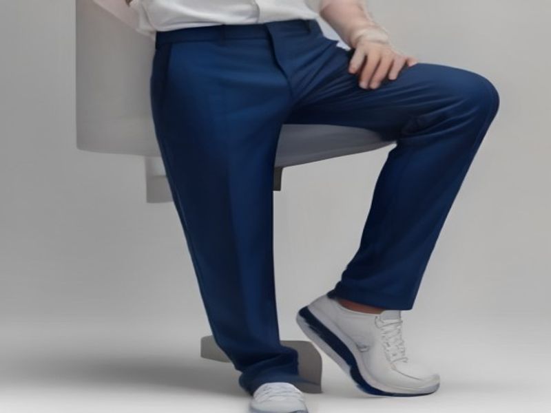 Pantalones Joma Elba Slim Fit Navy Talla M