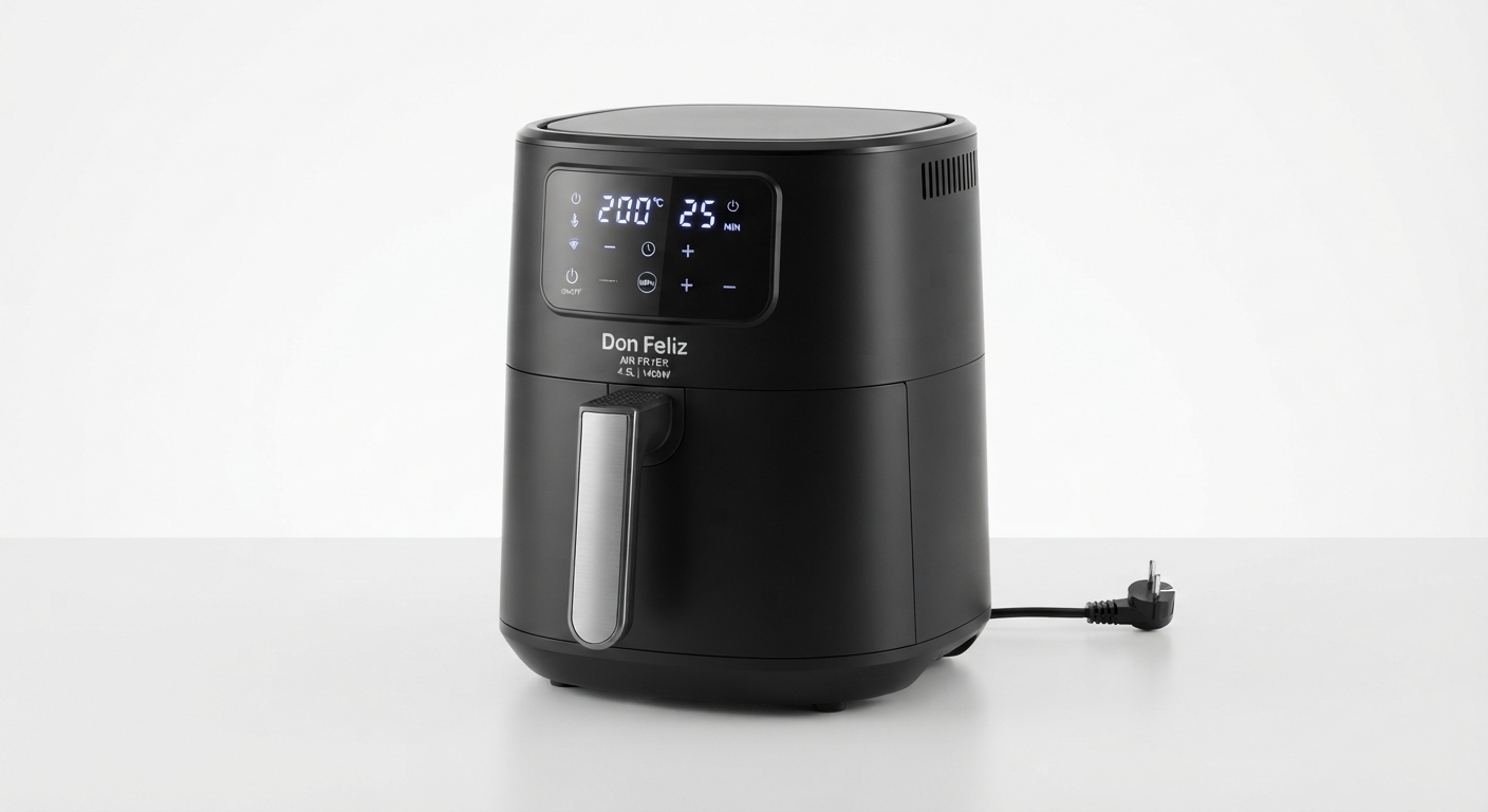 Freidora de aire Don Feliz 4,5L 1400W con envío desde España