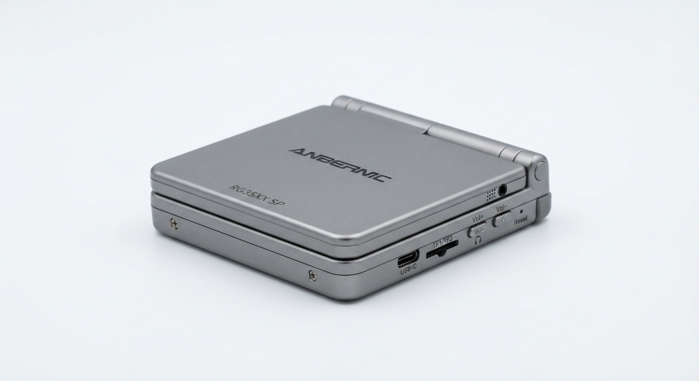 ANBERNIC RG35XX SP: Portátil Retro con Pantalla IPS, Compatible con PS1, PSP, N64 y más