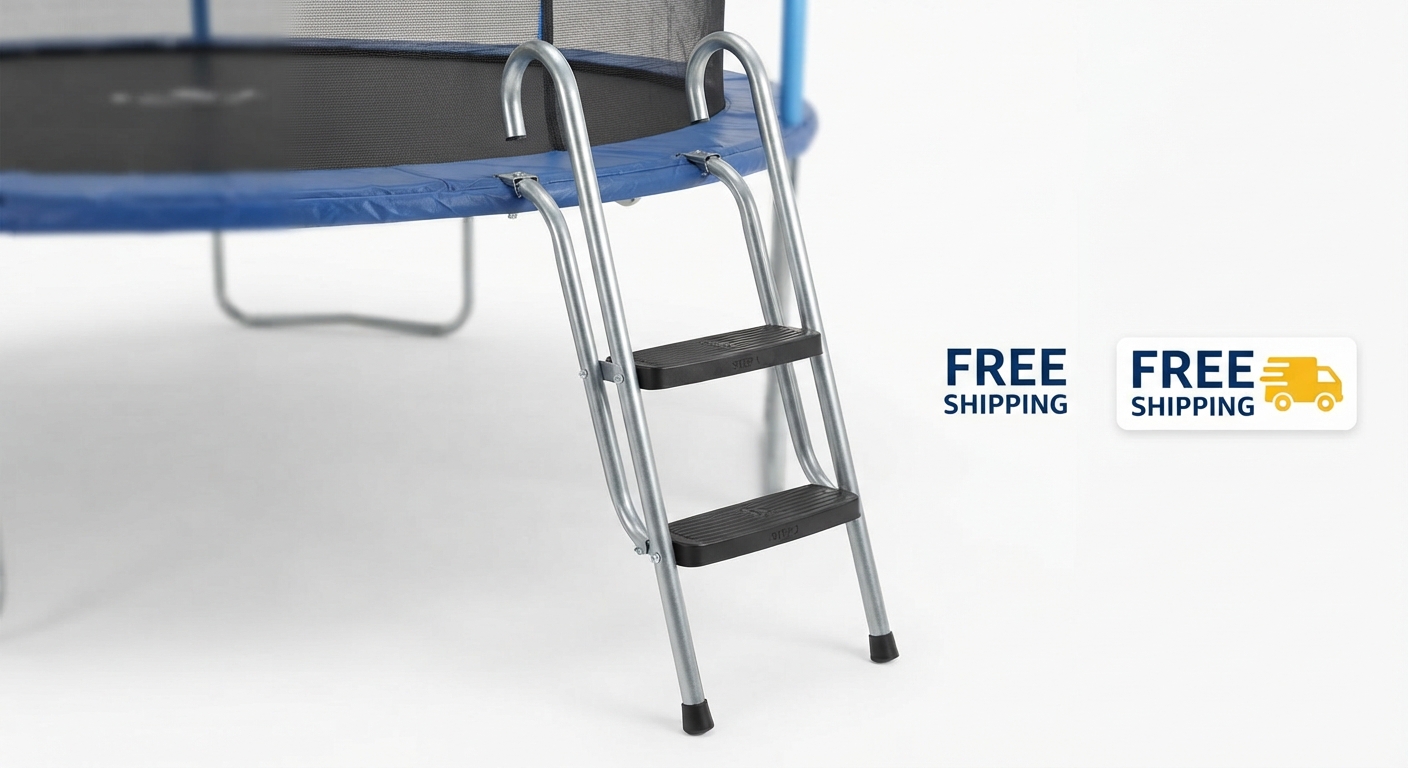 Escalera de Acero para Trampolín con Envío Gratis