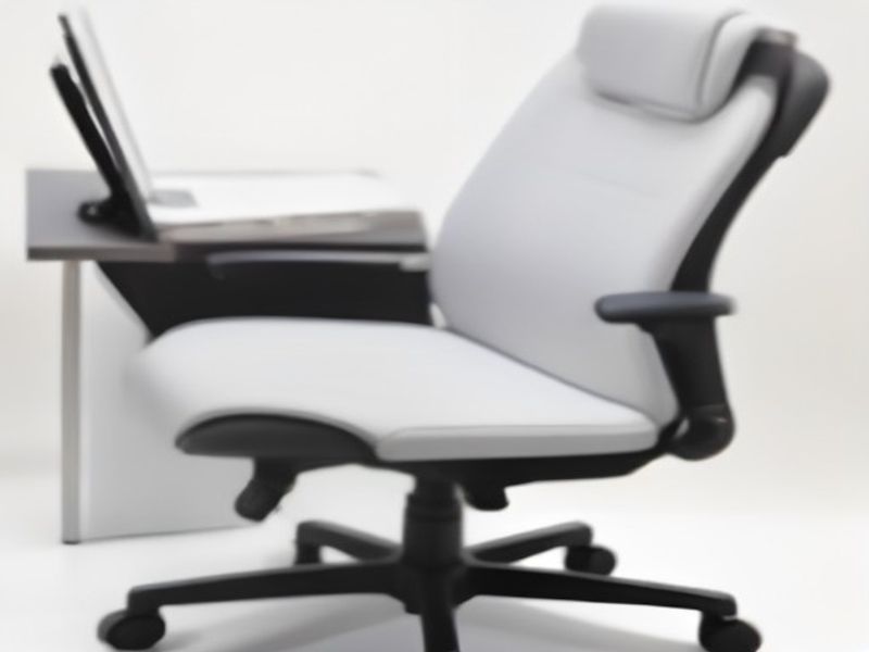 Magic Life Silla de Oficina Ergonómica Respaldo Transpirable