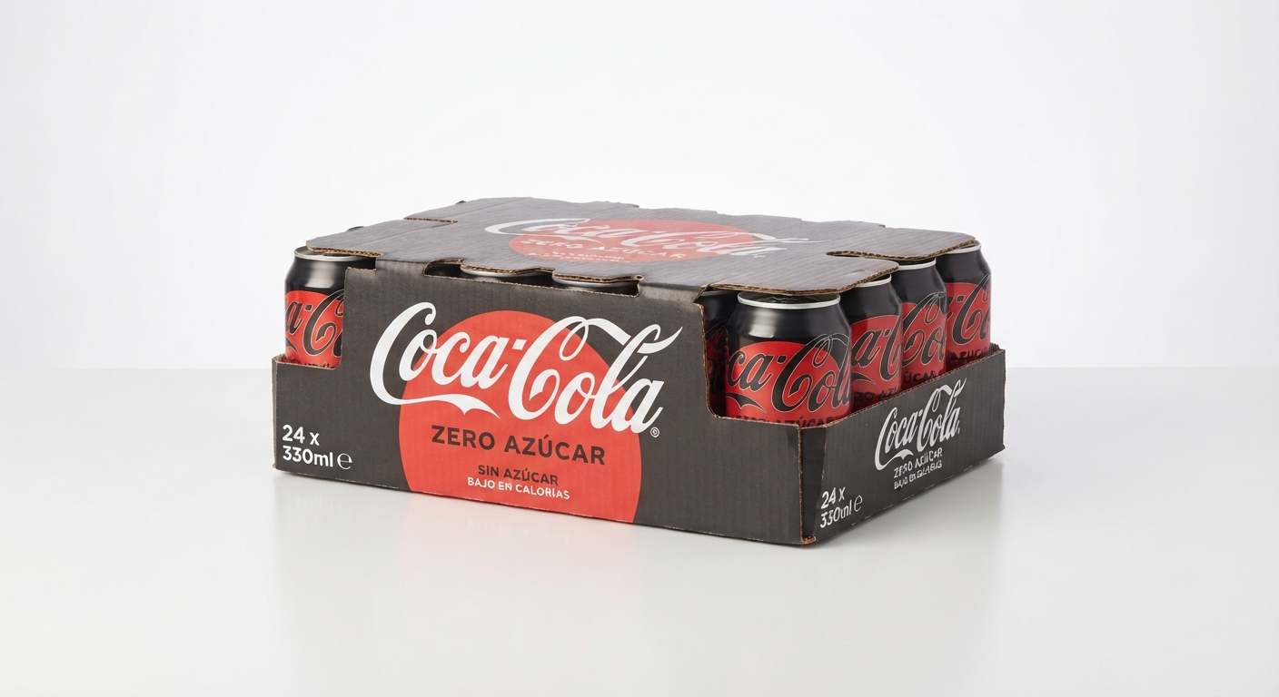 Pack Coca-Cola Zero Azúcar 24 Latas x 330 ml
