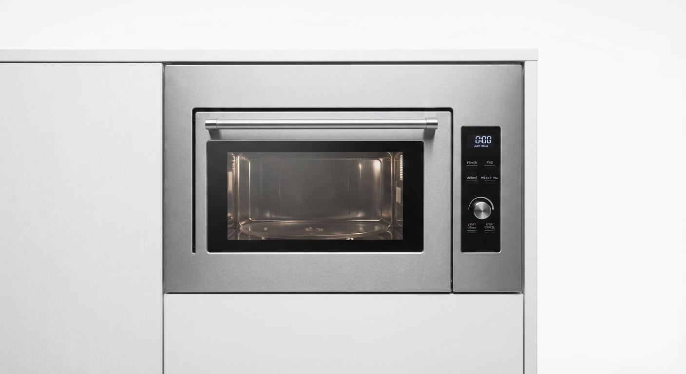 TEKA Microondas Integrable con Grill, Acero Inoxidable Antihuellas, 20L