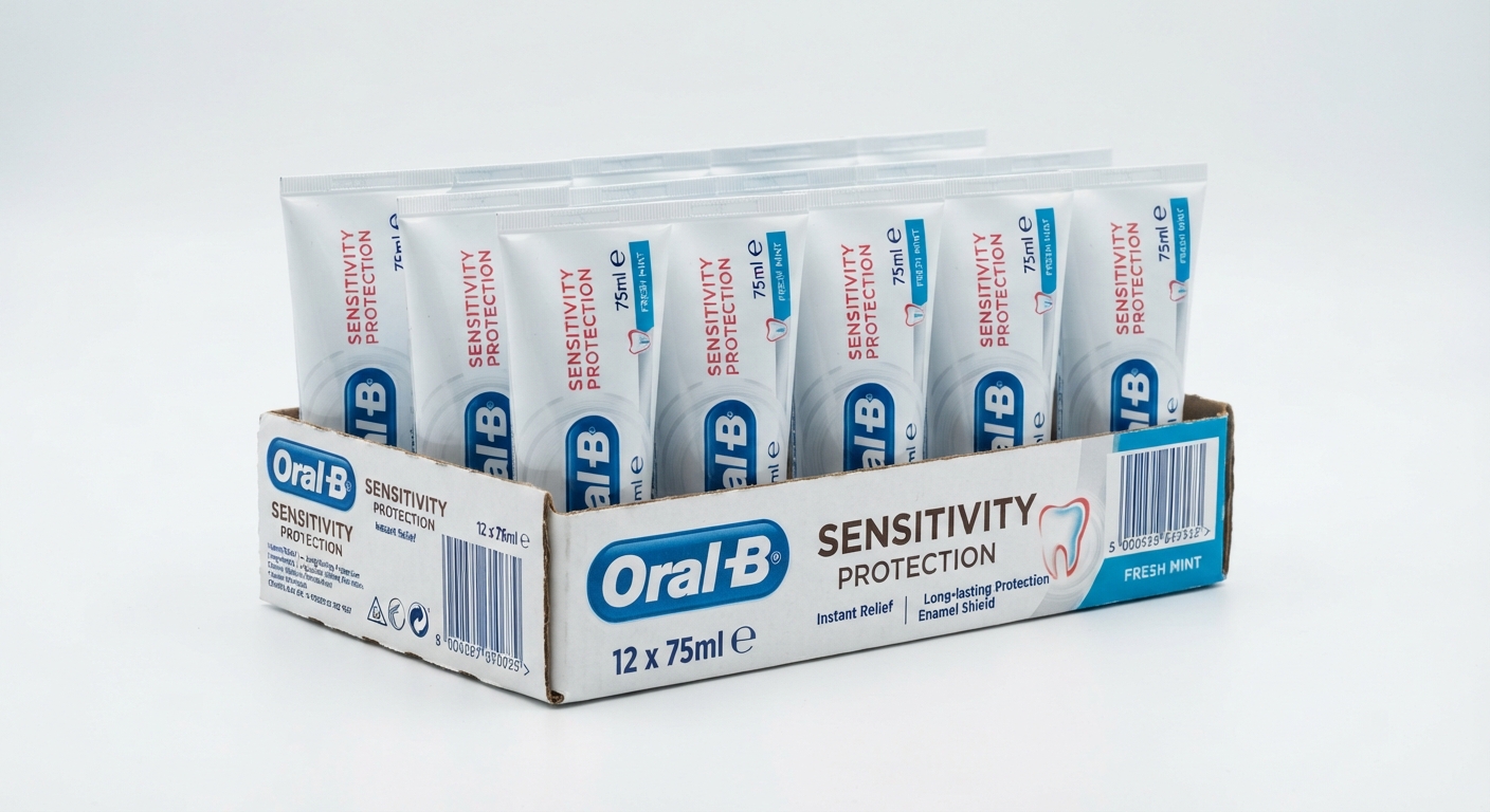 Pack 12 Oral-B Dentífrico Protección Sensibilidad 75ml