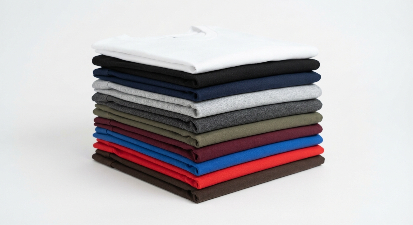 Pack 10 Camisetas Básicas Algodón TRAINEANDO Unisex Gramaje 150g/m2