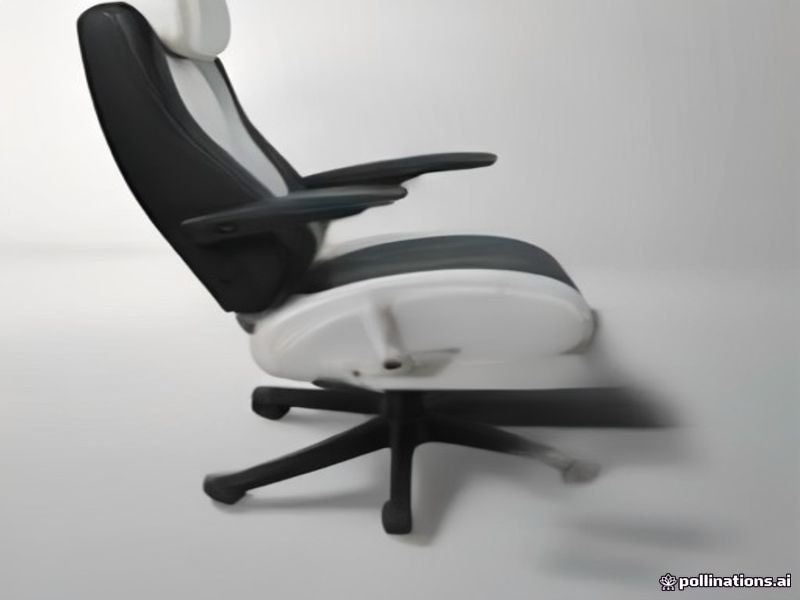 Silla Gaming Ergonómica Giratoria con Altura Ajustable y Diseño Racing