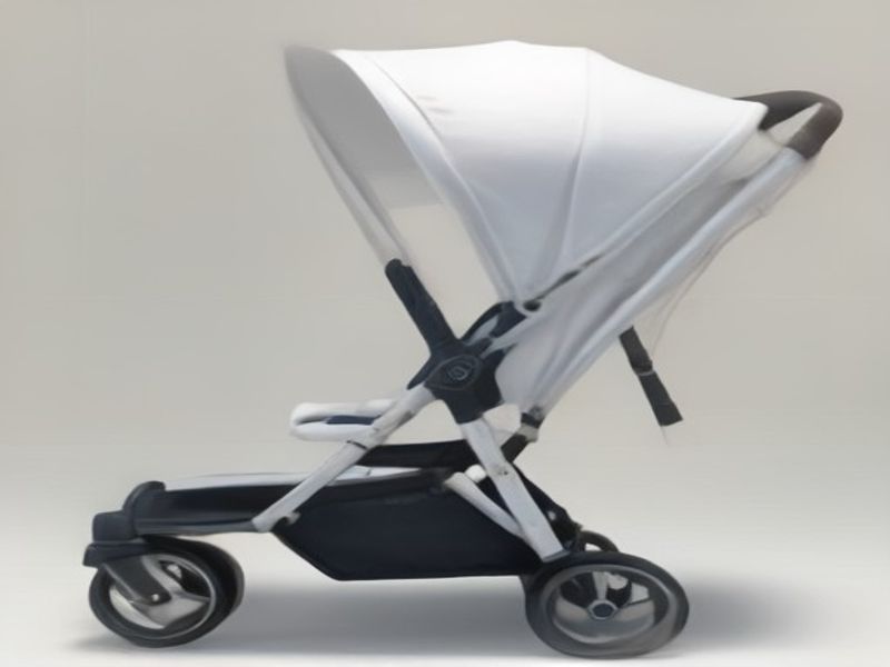 PawHut Cochecito Plegable para Mascotas con Toldo Ajustable