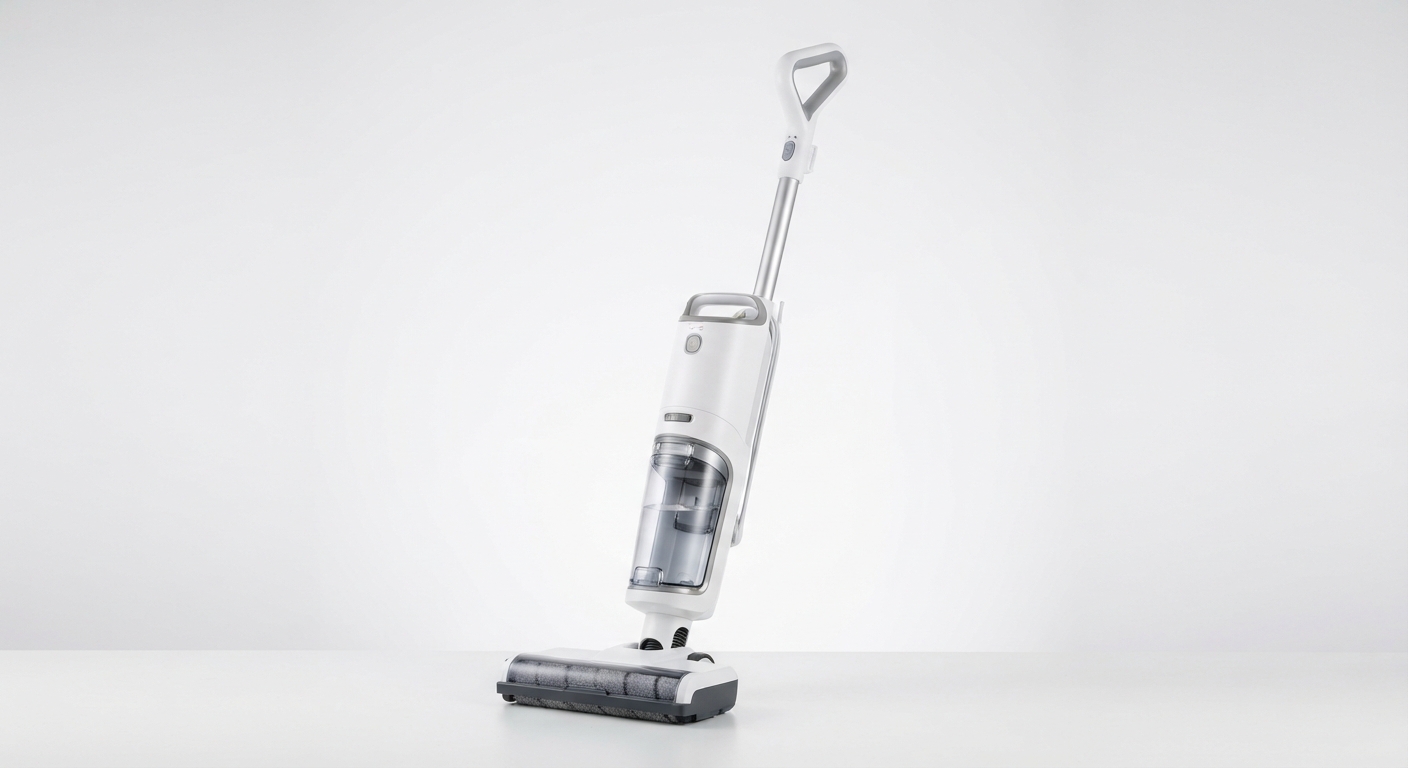 Aspiradora Inalámbrica ILIFE W90 Pro con Mopa Húmeda/Seca y Autolimpieza