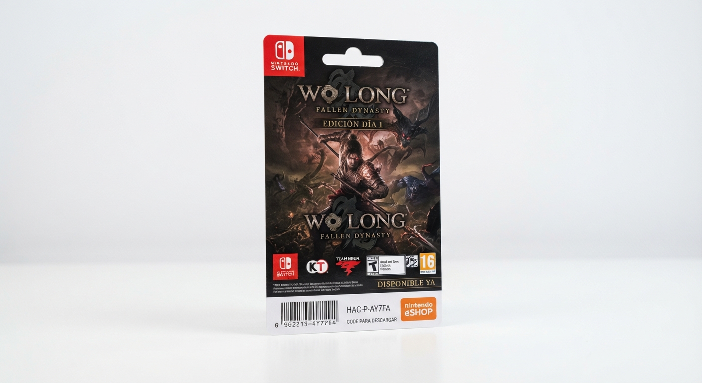 Wo Long: Fallen Dynasty - Game Key Card Switch (España)