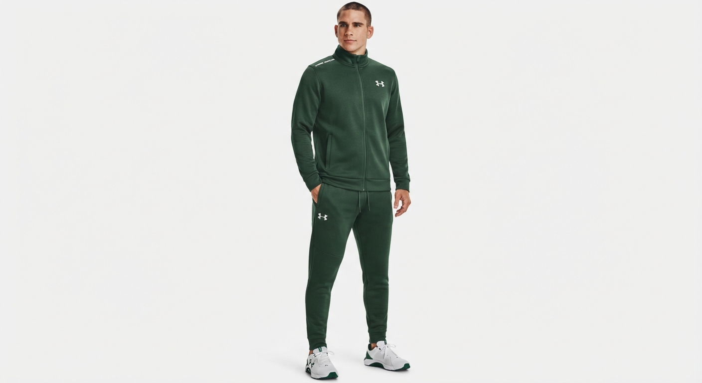 Chándal de Punto Under Armour Hombre Verde