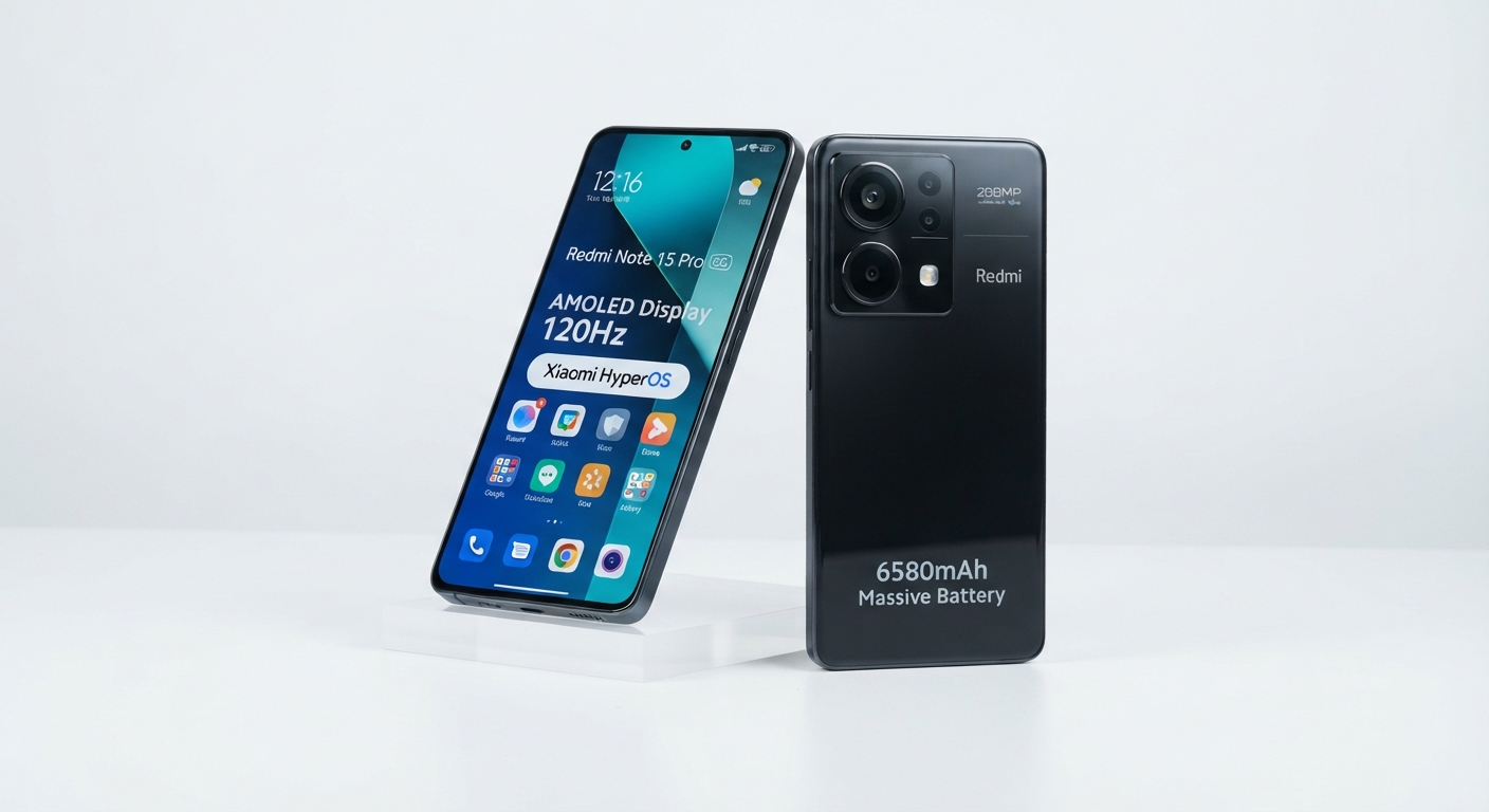 Xiaomi Redmi Note 15 Pro 5G: Pantalla AMOLED 6.83", Cámara 200MP, Batería 6580mAh