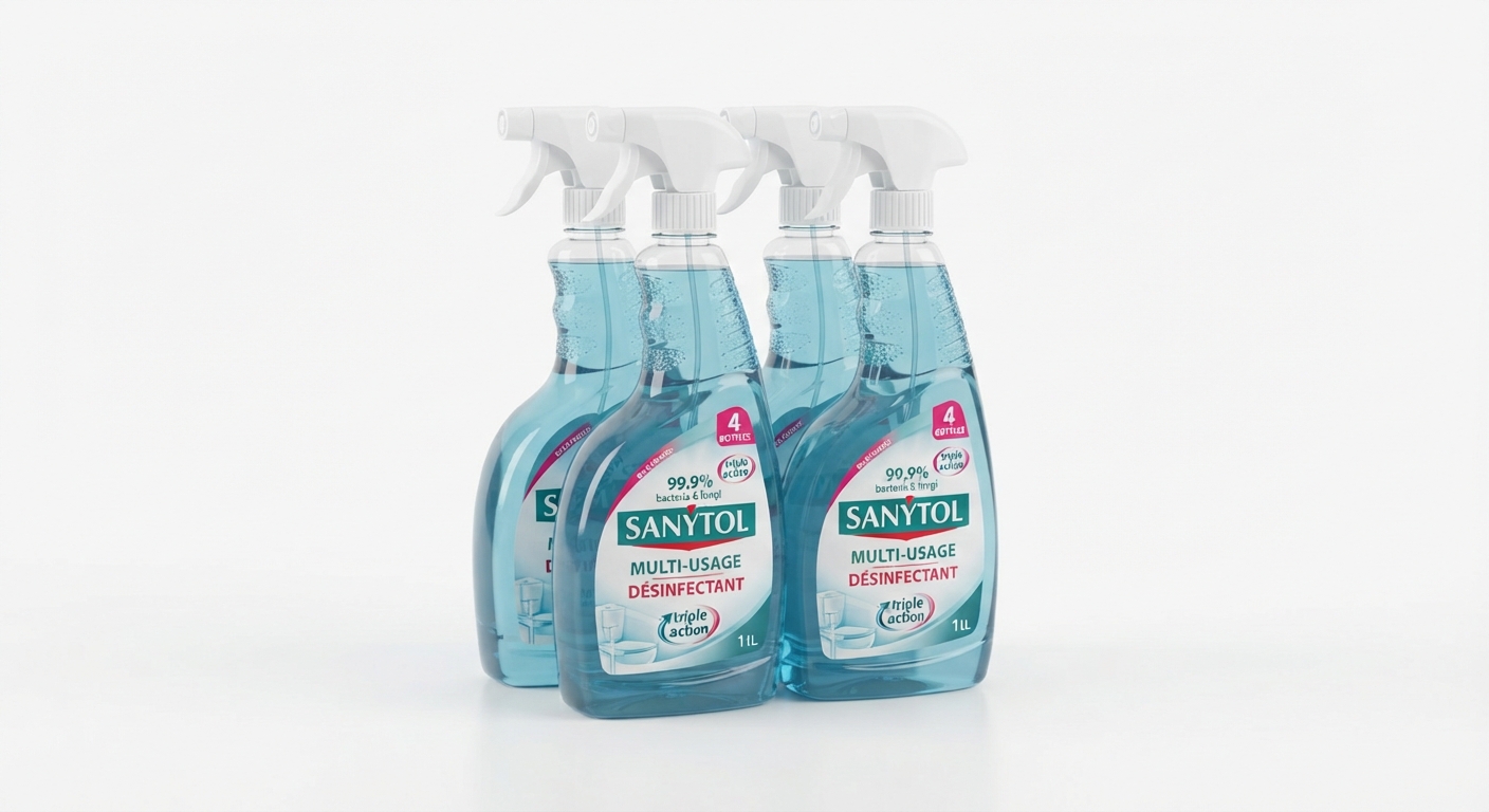 Sanytol Limpiador Multiusos Desinfectante Pack 4x750ml