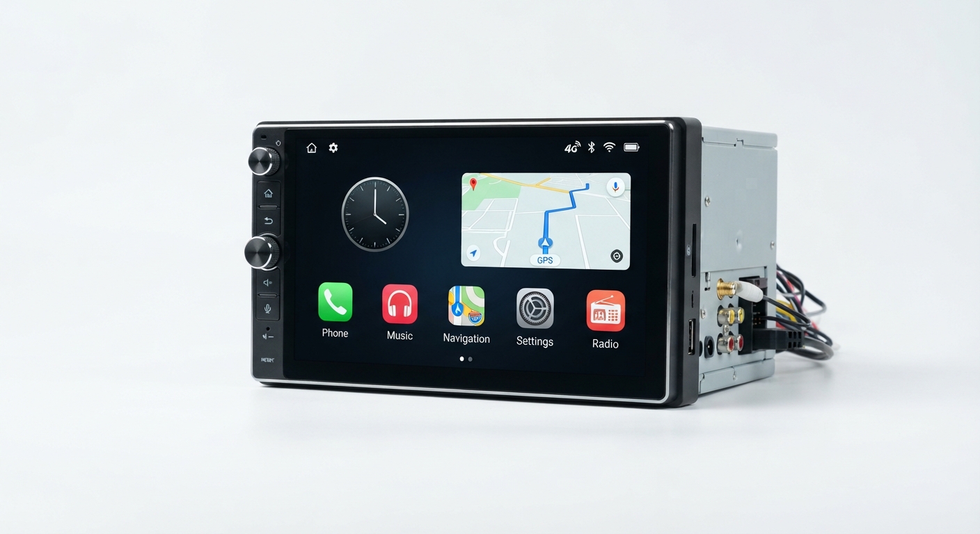 Autorradio Android con Carplay y GPS Hizpo