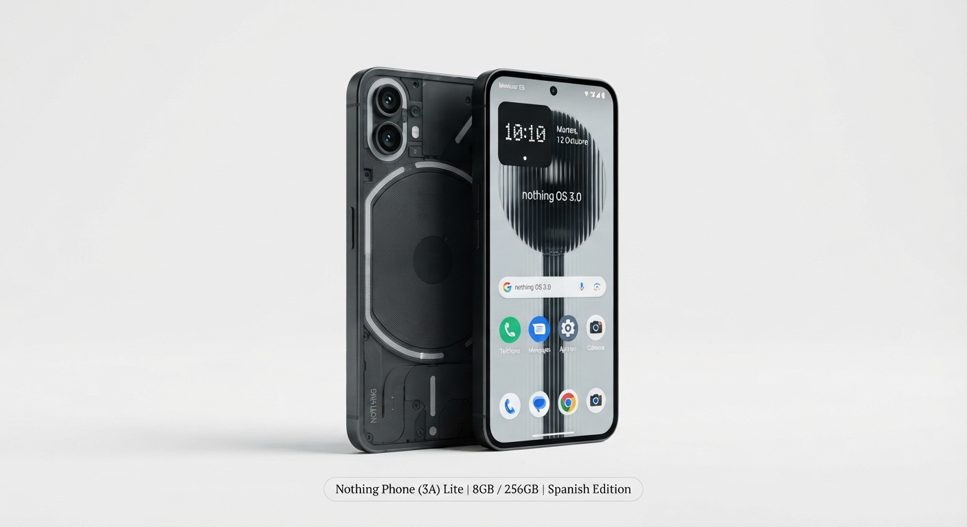 Nothing Phone (3A) Lite 8GB/256GB con Envío y Garantía desde España