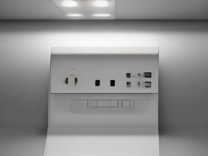 Regleta Tricom 8 Enchufes para Rack 19" con Interruptor