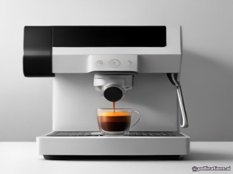 Máquina de Café Espresso Semiautomática 20 Bares con Espumador