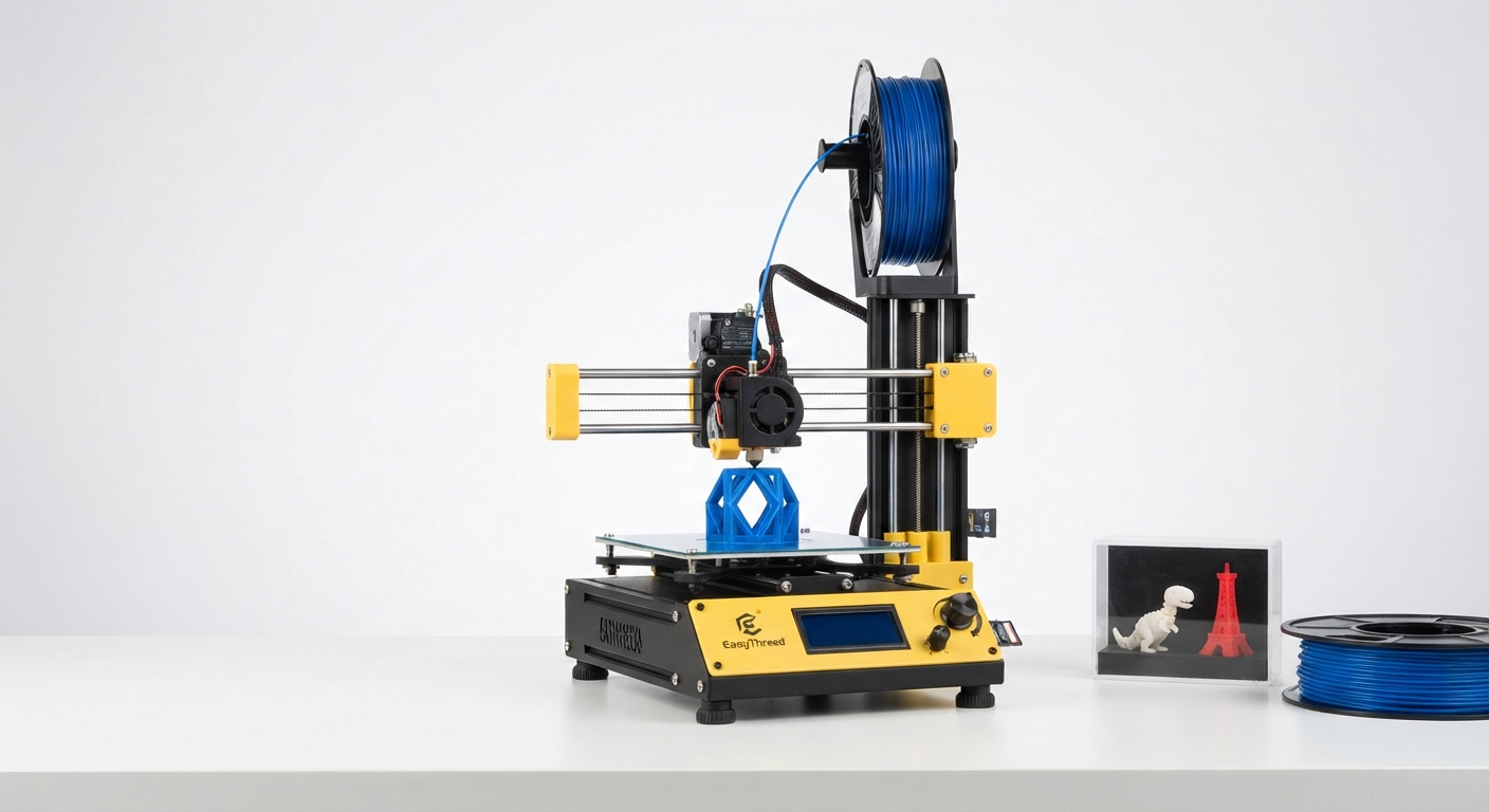 Impresora 3D EasyThreed de Nivel de Entrada para PLA y TPU