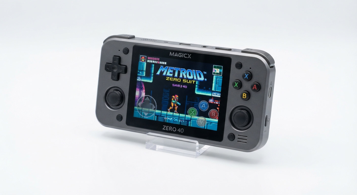 Consola Portátil MAGICX ZERO 40 con Pantalla IPS 4" y Android