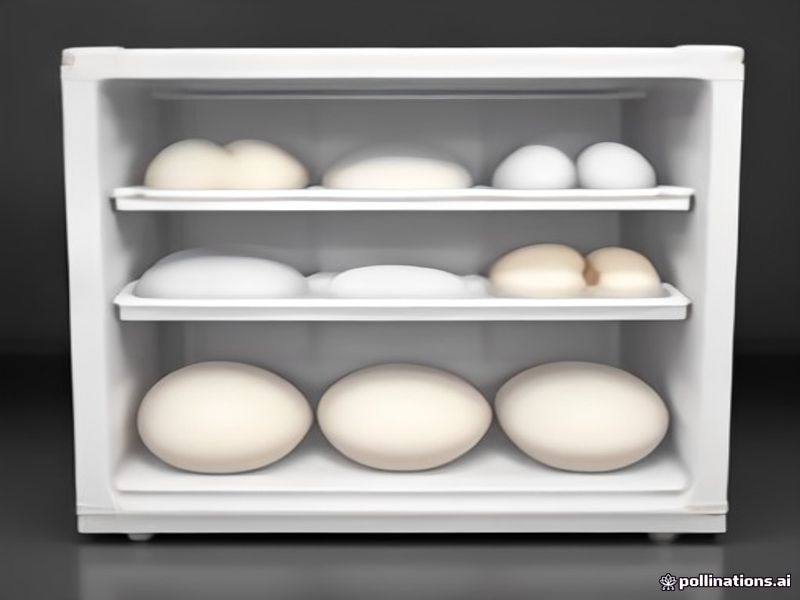 Contenedor de Huevos Organizador con 3 Niveles para Nevera - Capacidad 24 Huevos