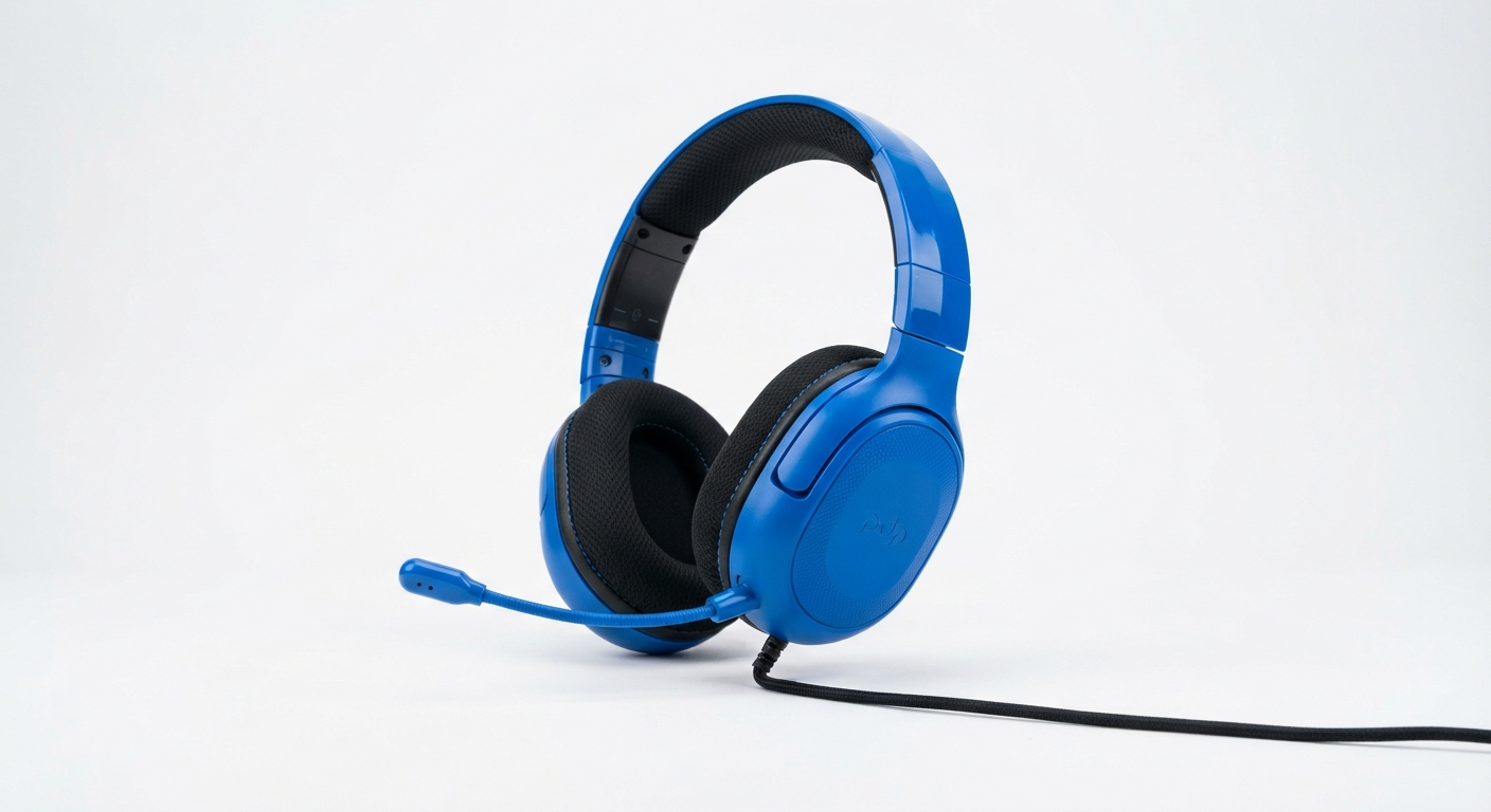 Auriculares PDP Airlite Azul con Micrófono