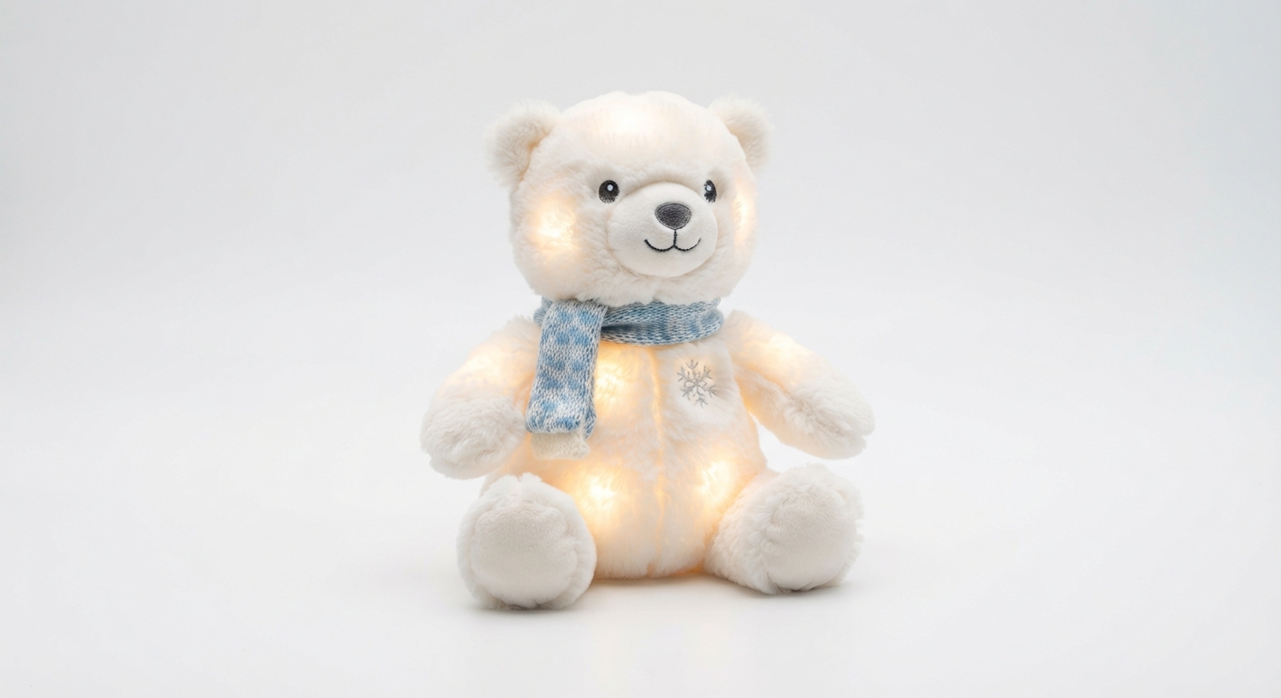 Peluche Interactivo Bizak Salva al Oso Polar con Luces y Sonidos