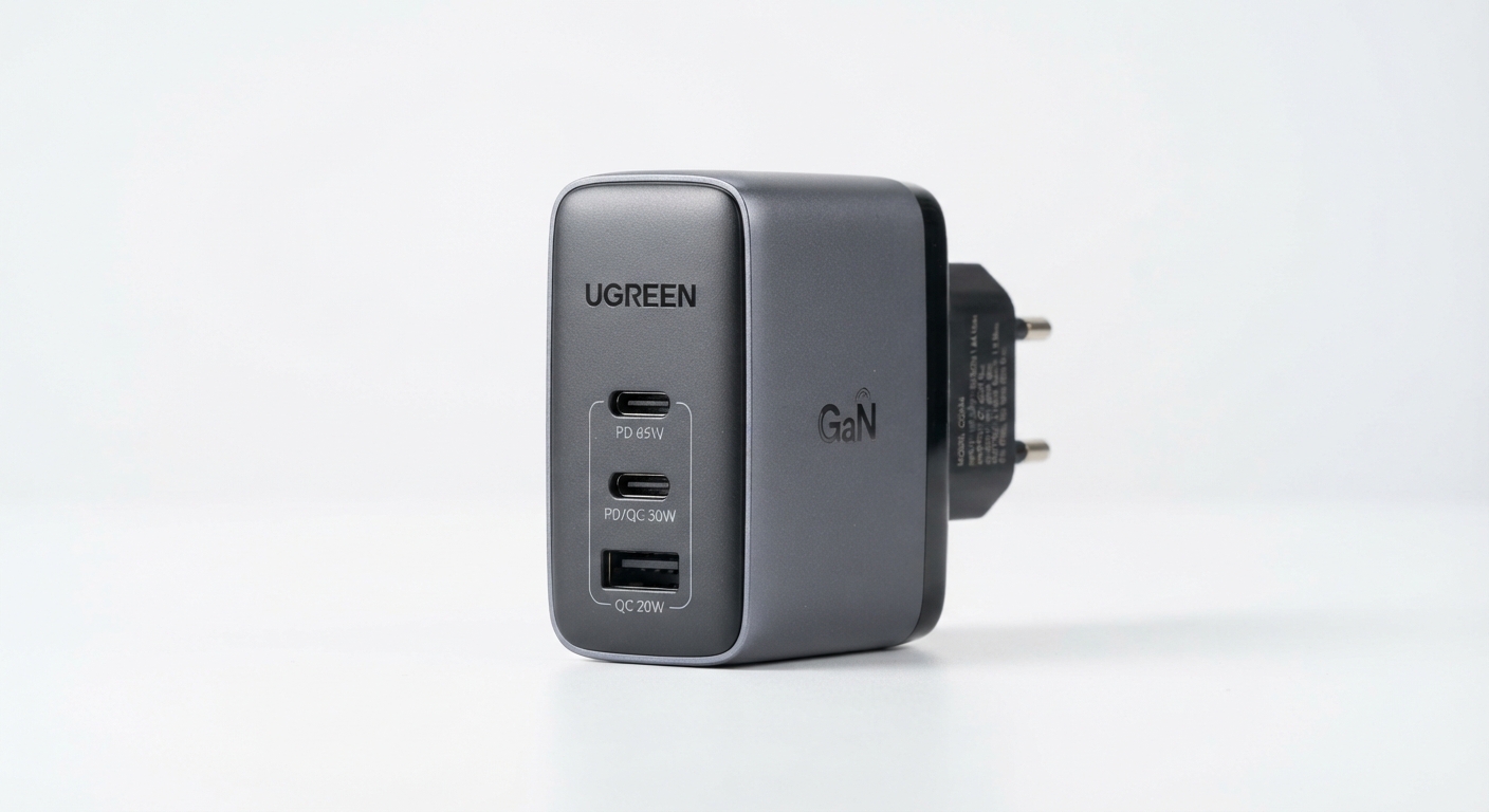 UGREEN Nexode 65W Cargador USB C Múltiple Puertos Carga Rápida