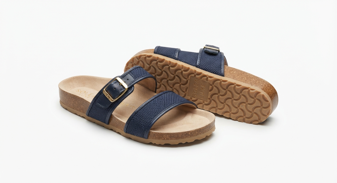Pantuflas Verano Antideslizantes con Soporte para Arco del Pie