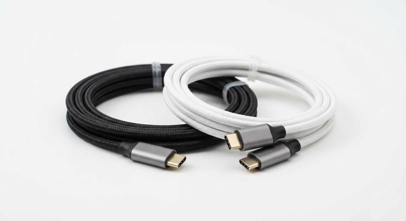 Belkin Paquete de 2 Cables USB-C Trenzados 1.5m (60W)