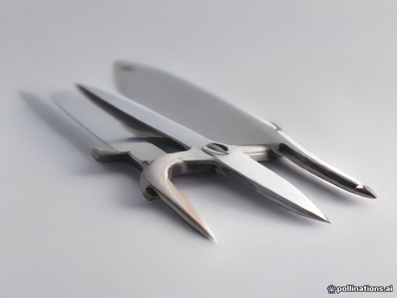 Mini Cuchillo Plegable Portátil de Bolsillo EDC Acero Inoxidable