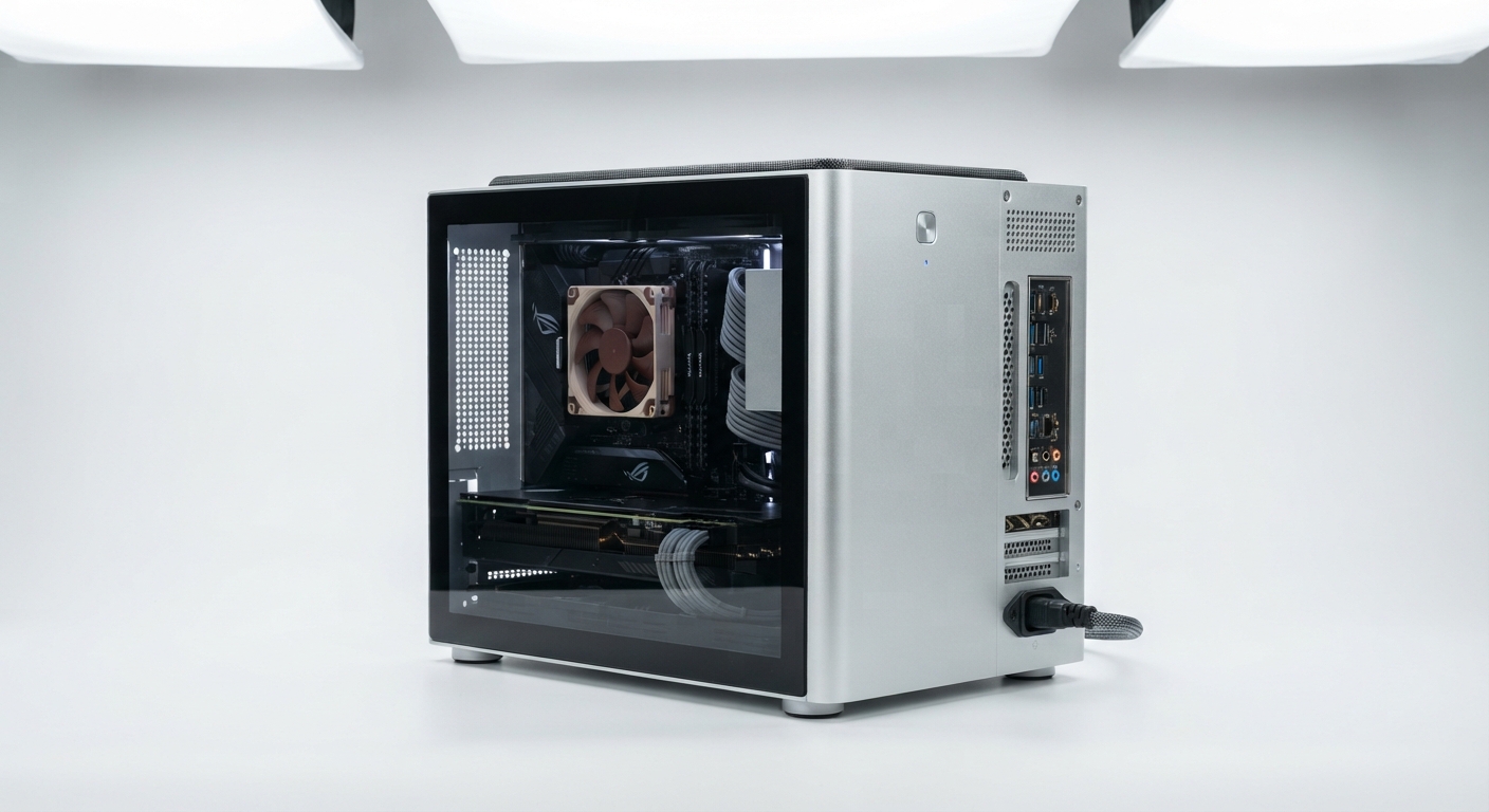 Carcasa METALFISH BlockCase ATX/M-ATX de Aluminio para PC Gaming
