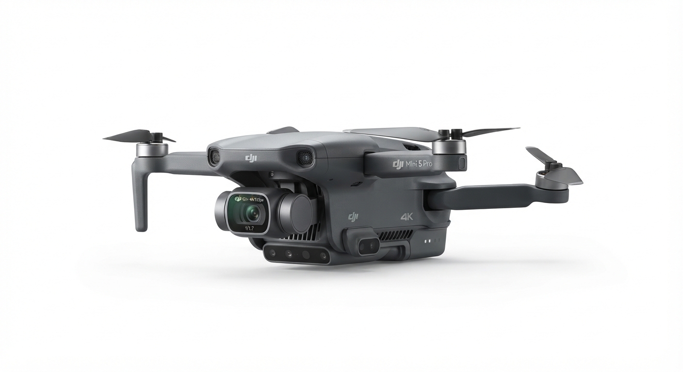 DJI Mini 5 Pro Fly More Combo: Dron con Cámara Avanzada y Sensor CMOS 1"