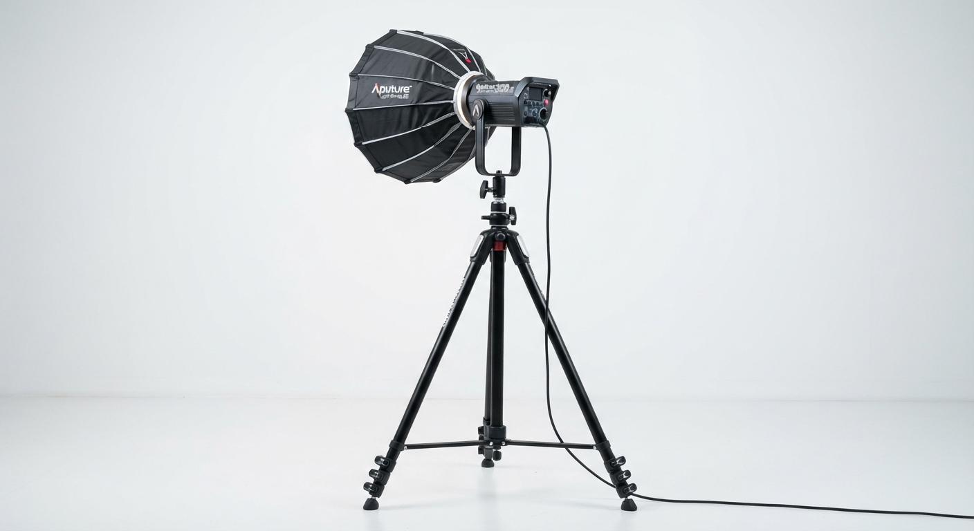 Luz LED Profesional para Vídeo con Trípode Incluido