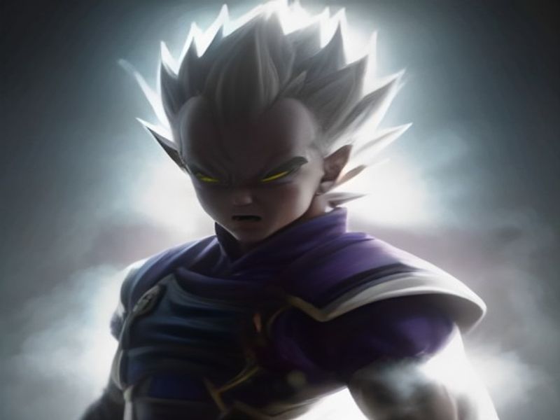 Figura Acción Vegeta 1/6 Super Saiyan Demonic Berserk Dragon Ball
