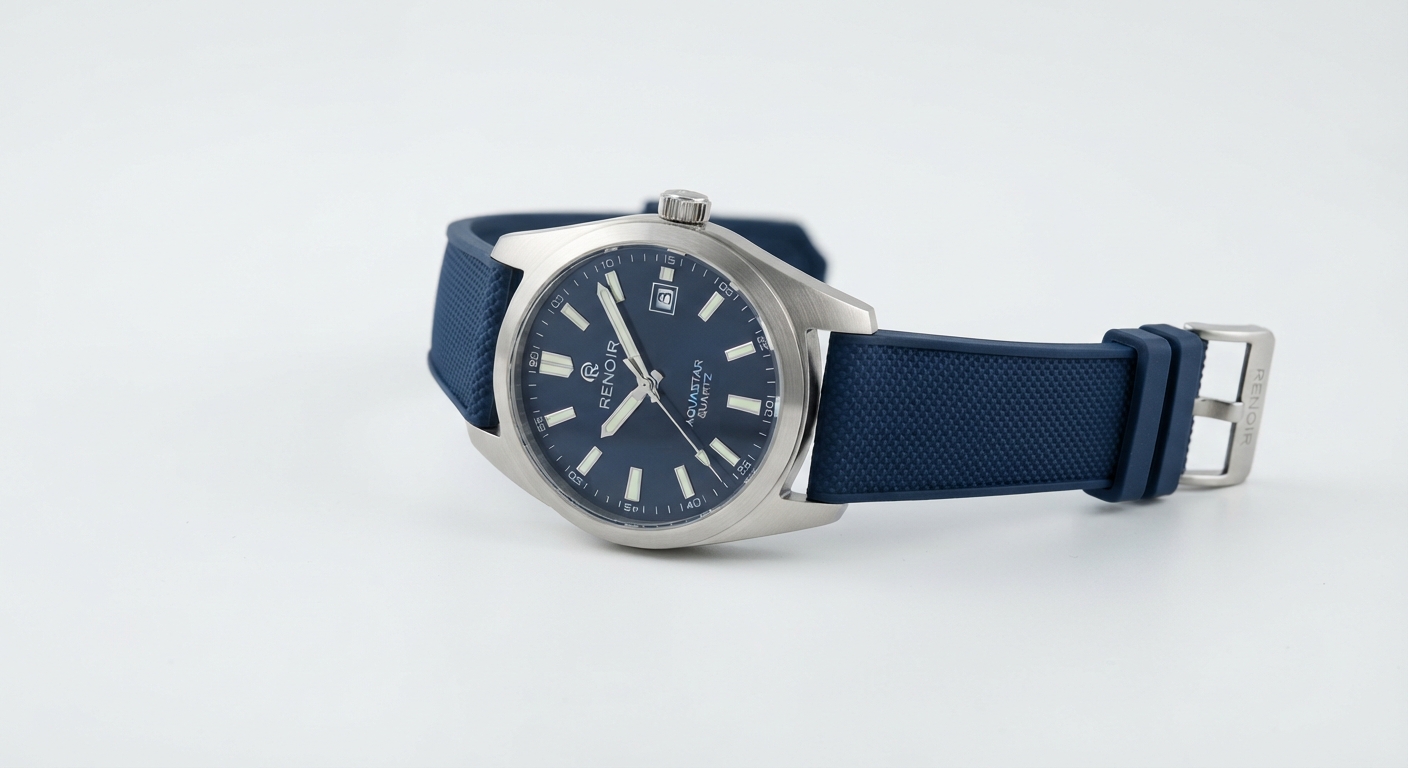 Lacoste Reloj Analógico de Cuarzo con Correa de Silicona Petit Piqué