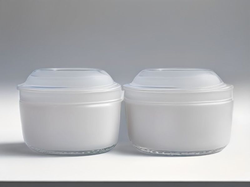 H.JSS WDJS Recipientes de Vidrio 1.5 Tazas con Tapas y Cucharas