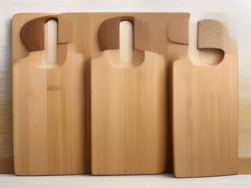 Pack 3 Tablas de Cortar Deer & Oak de Bambú con Ranura y Asas