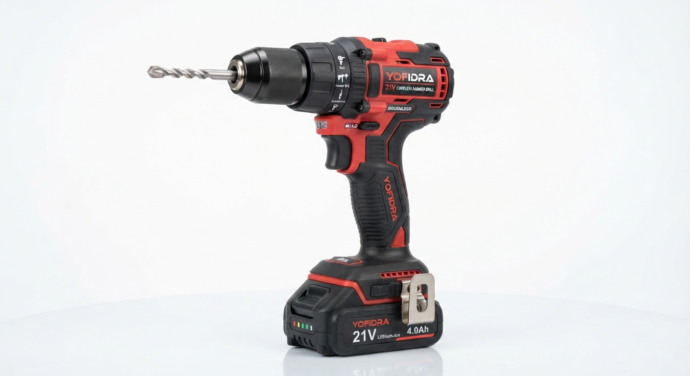 Taladro Percutor Inalámbrico YOFIDRA Compatible