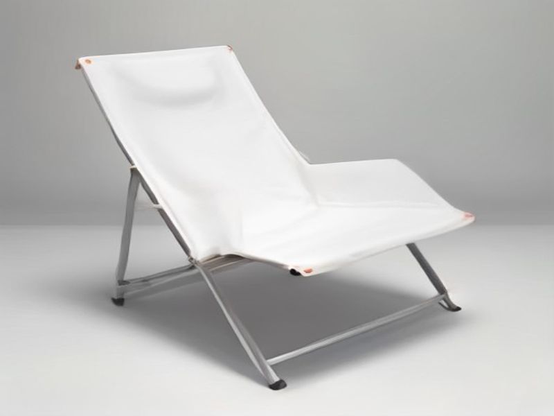 Silla de Playa Plegable con Funda - Estructura de Acero Resistente