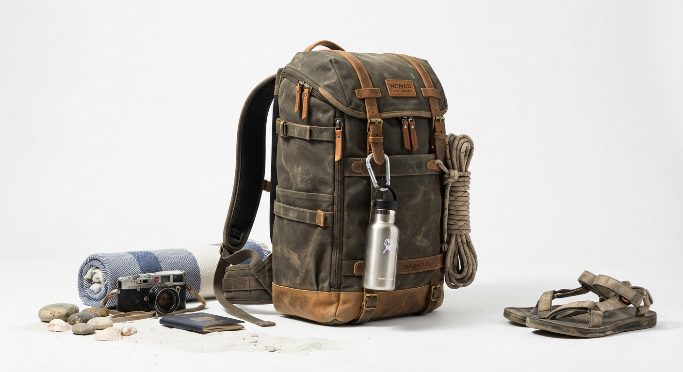 Mochila de Viaje Cabina 45x36x20 Impermeable con USB y Compartimento para Zapatos