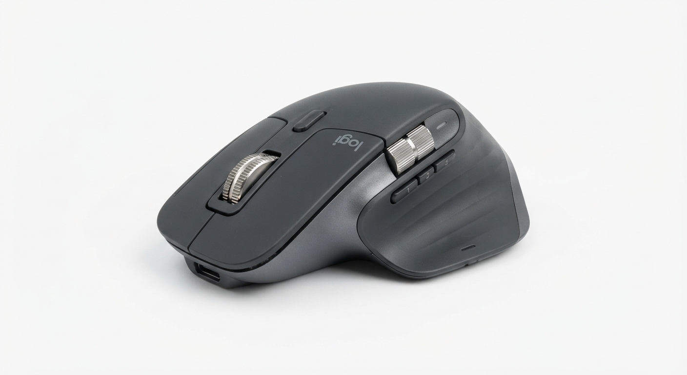 Ratón Inalámbrico Logitech MX Master 3S - Precisión y Ergonomía Avanzada