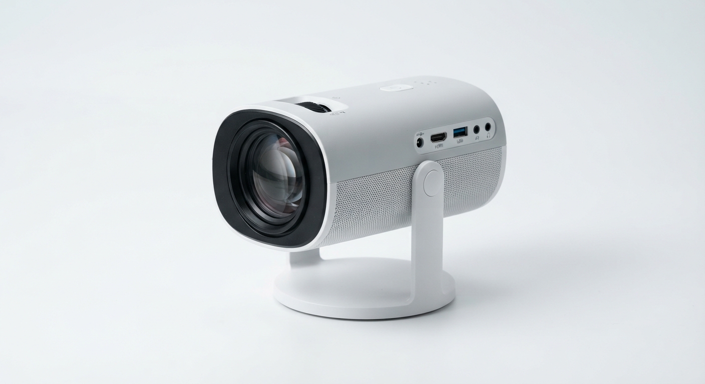 Proyector Portátil Magcubic HY300 Pro+ 8K Android 14, WiFi 6, Cine en Exteriores