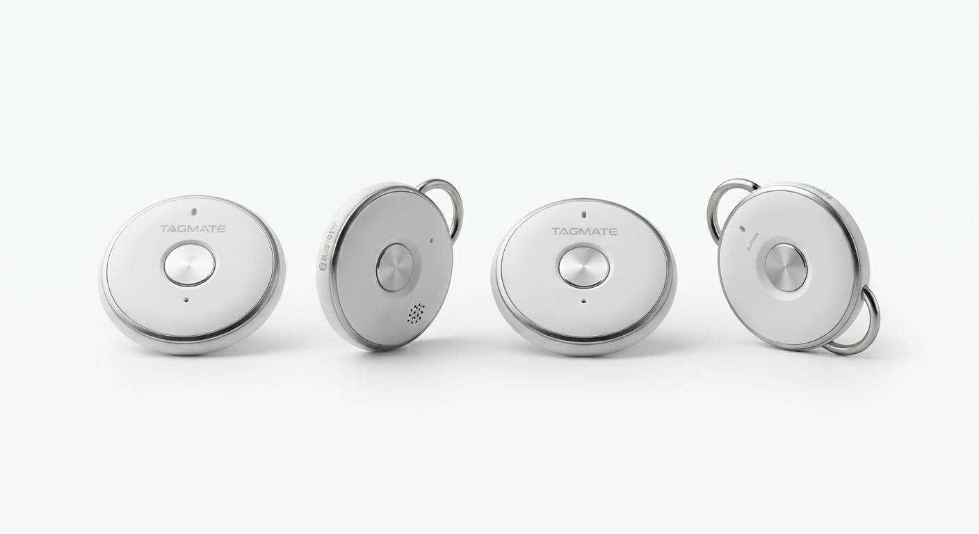Pack 4 Localizadores Bluetooth Air Tracker Tag para Objetos