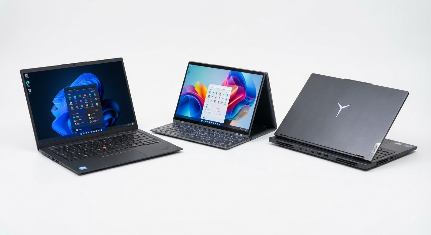 Portátiles Lenovo IdeaPad, Legion y Chromebook con hasta 64GB RAM y 2TB SSD en Oferta
