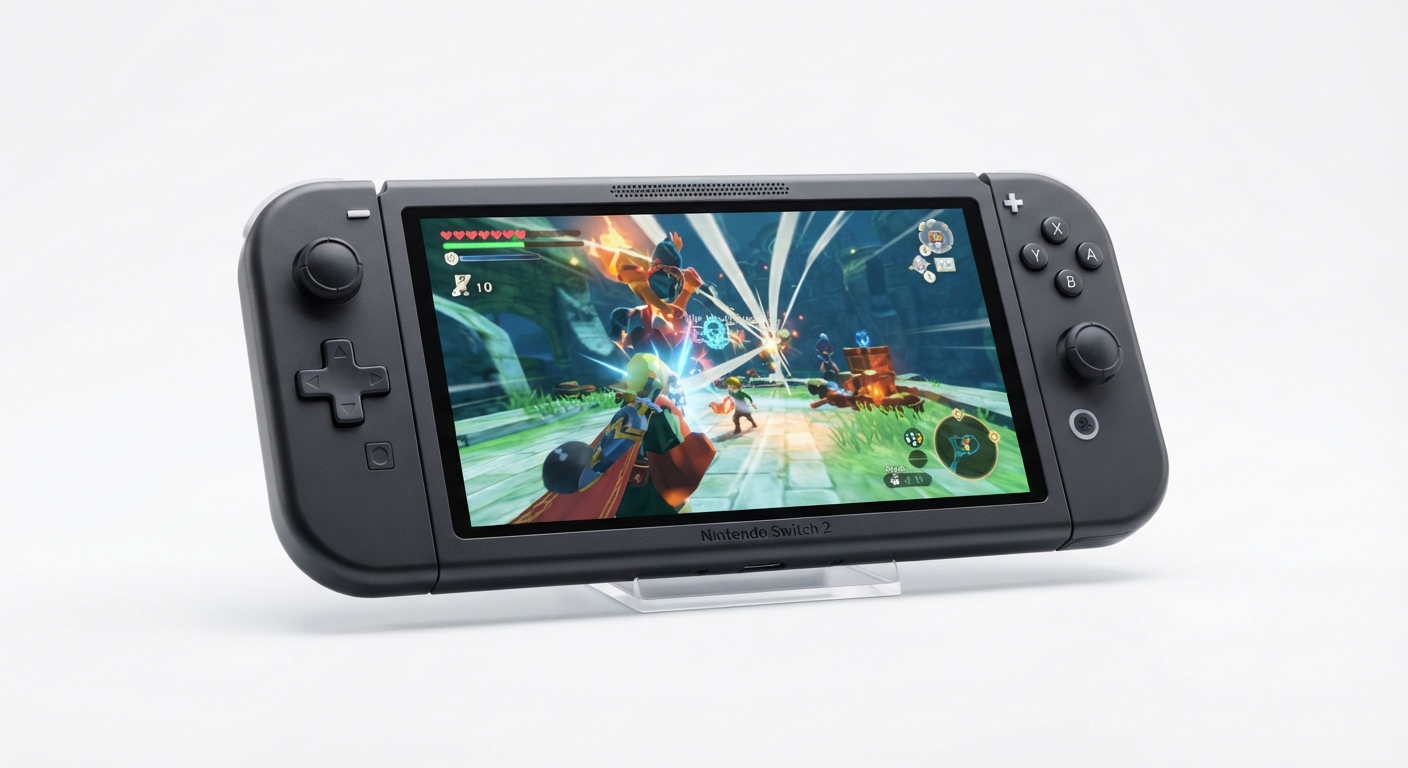 Nintendo Switch 2: Pantalla Ampliada, Joy-Con Mejorados y Audio Inmersivo