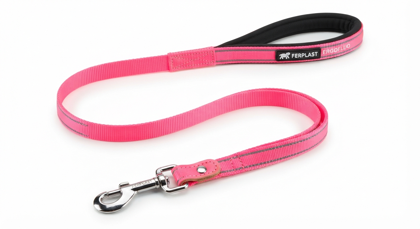 Ferplast Correa Corta para Perros Ergofluo 55cm - Comodidad y Durabilidad