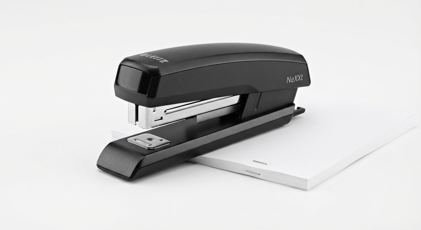 Leitz 55000095 NeXXt Grapadora Profesional para 30 Páginas, Negra