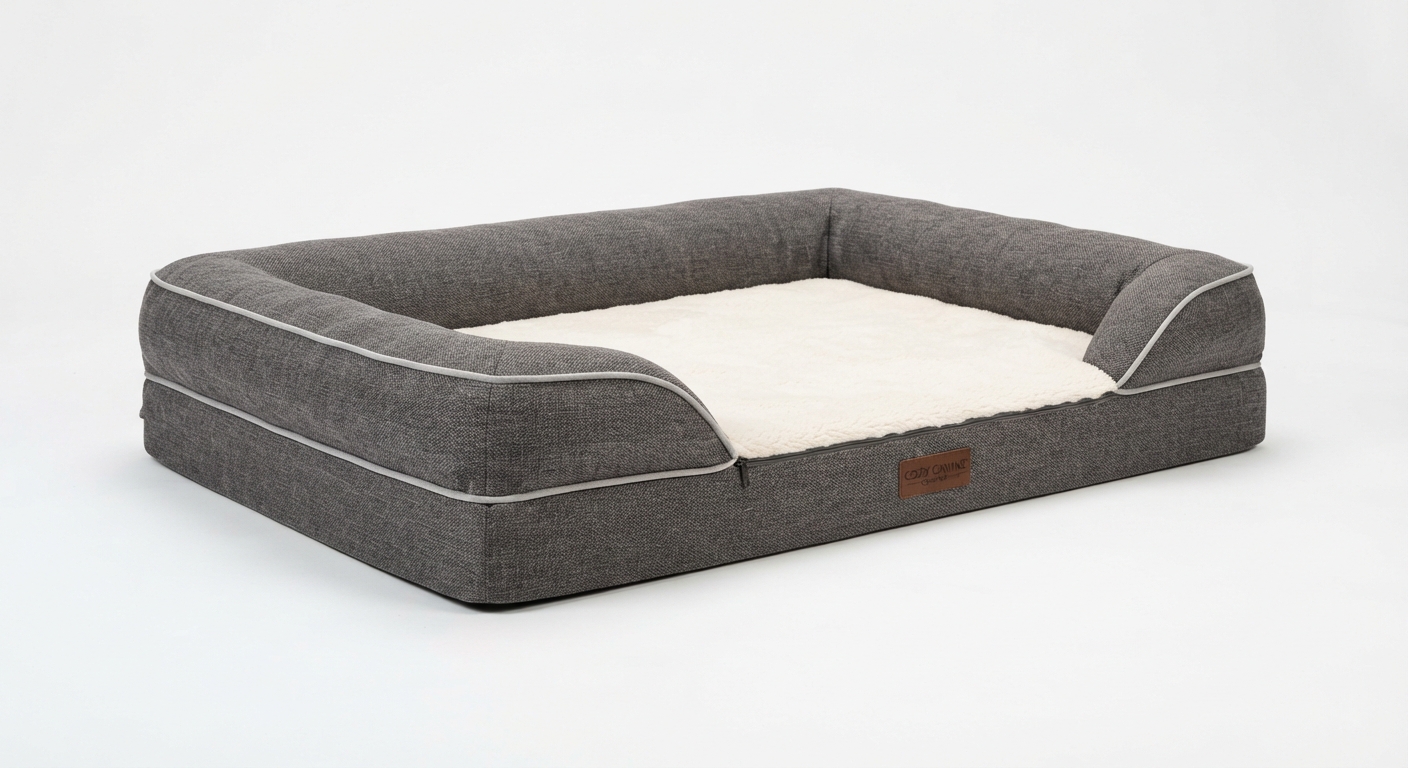 Bingopaw Cama Ortopédica para Perros Grande 94x67x19 cm
