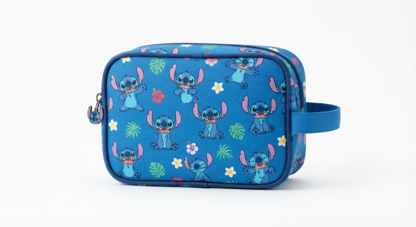 Neceser Rígido Disney Stitch Joumma 29x21x15cm con Compartimentos y Espejo