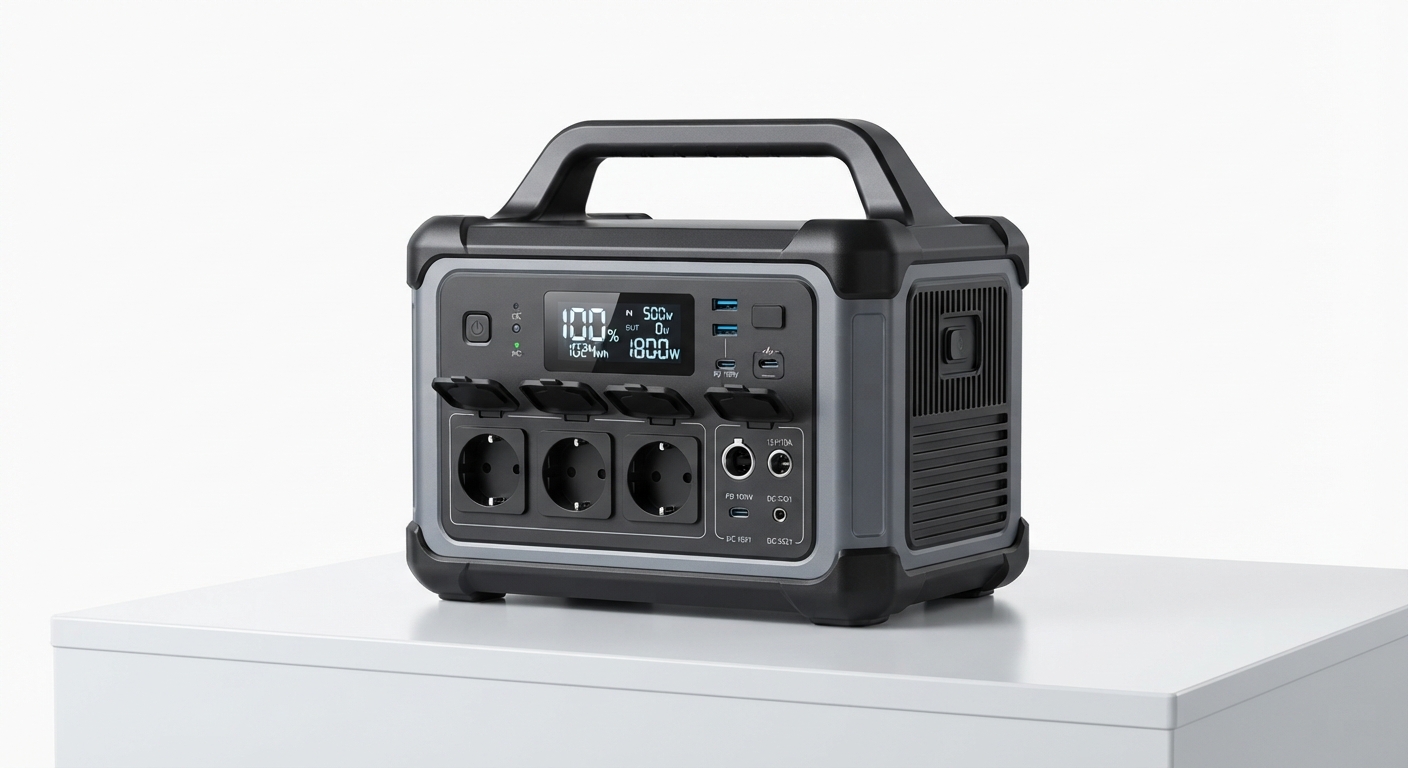 Estación de Energía Portátil OSCAL PowerMax1800 - 1024Wh, 1800W