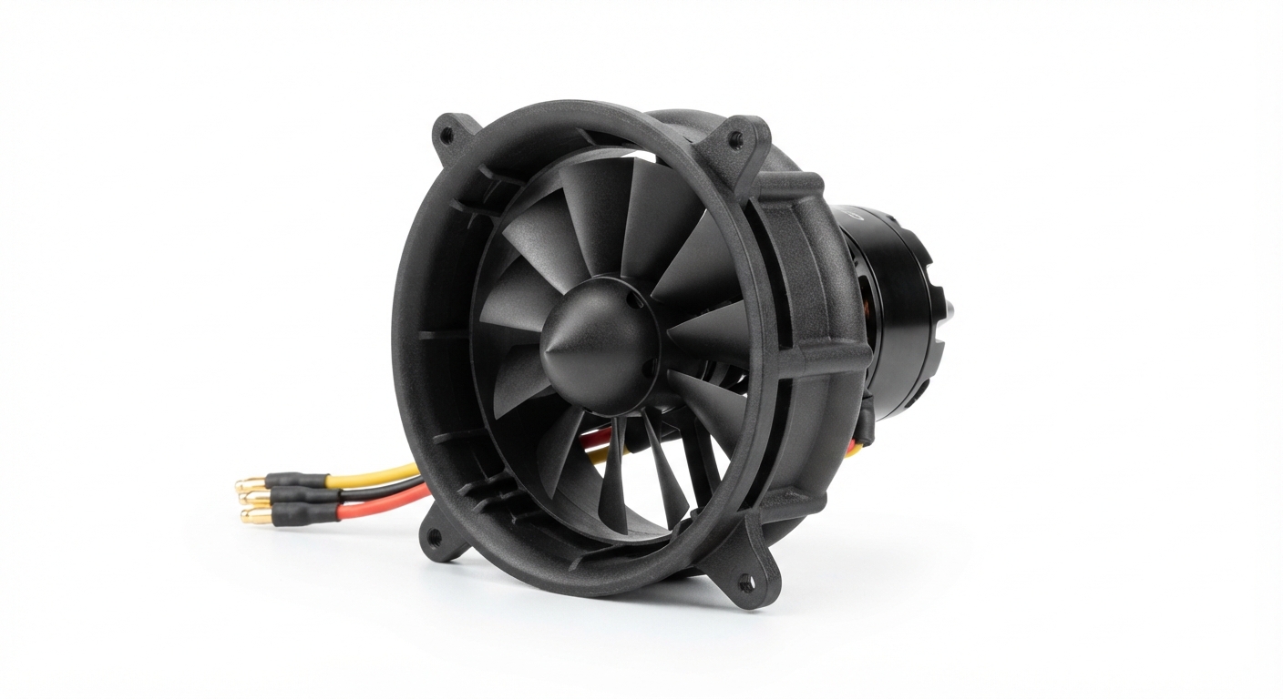 XFly Galaxy 4S 1413-KV5000 Potente EDF para Aviones RC Jet